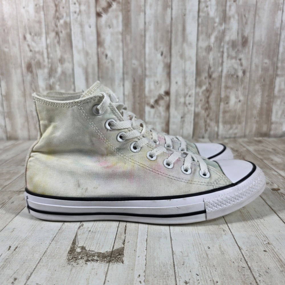 Converse Chuck Taylor All Star High Top Pastel Tie Dye Sneakers 162150C Womens 9
